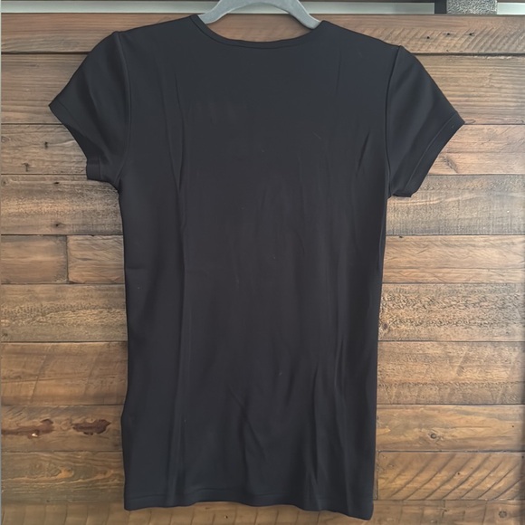 Ralph Lauren Black T-Shirt with Pink Pony Logo Embroidered - Picture 7 of 7